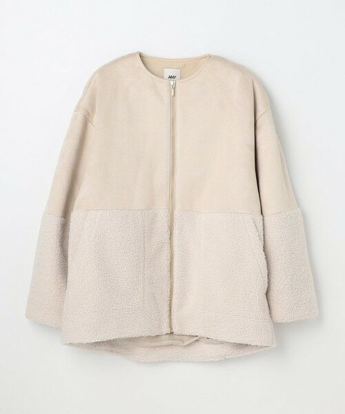 ANY / エニィ ブルゾン | スエードボアコンビブルゾン | 詳細6