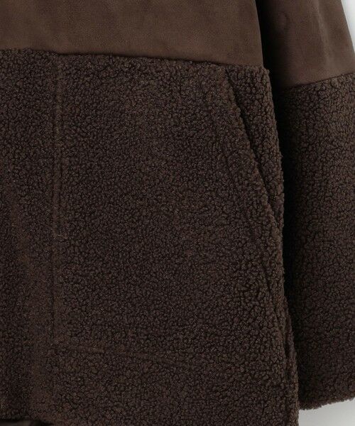 ANY / エニィ ブルゾン | スエードボアコンビブルゾン | 詳細22