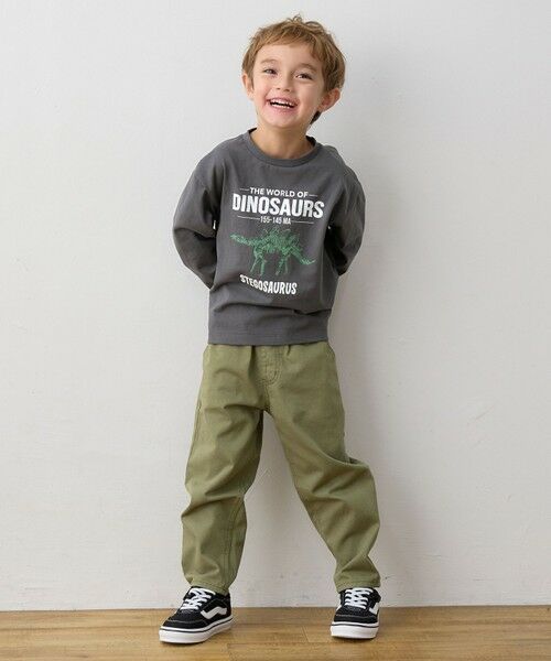ANY / エニィ カットソー | 恐竜プリント 長袖Tシャツ | 詳細4