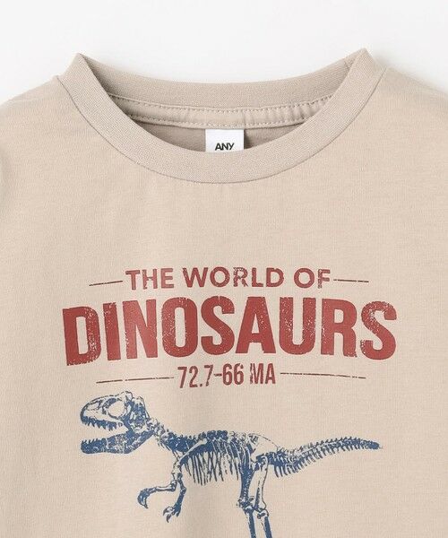 ANY / エニィ カットソー | 恐竜プリント 長袖Tシャツ | 詳細16
