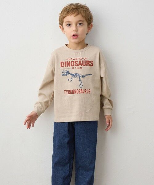 ANY / エニィ カットソー | 恐竜プリント 長袖Tシャツ | 詳細9