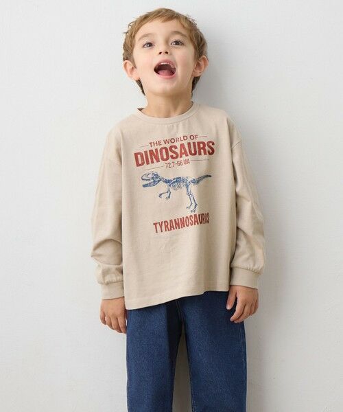 ANY / エニィ カットソー | 恐竜プリント 長袖Tシャツ | 詳細10