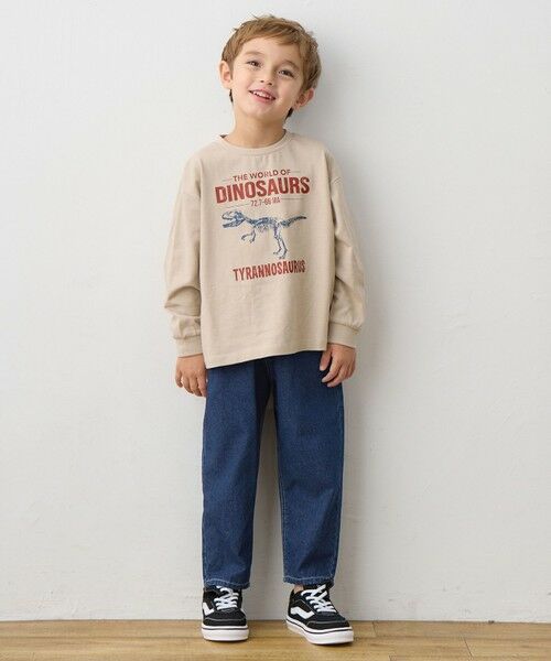 ANY / エニィ カットソー | 恐竜プリント 長袖Tシャツ | 詳細12