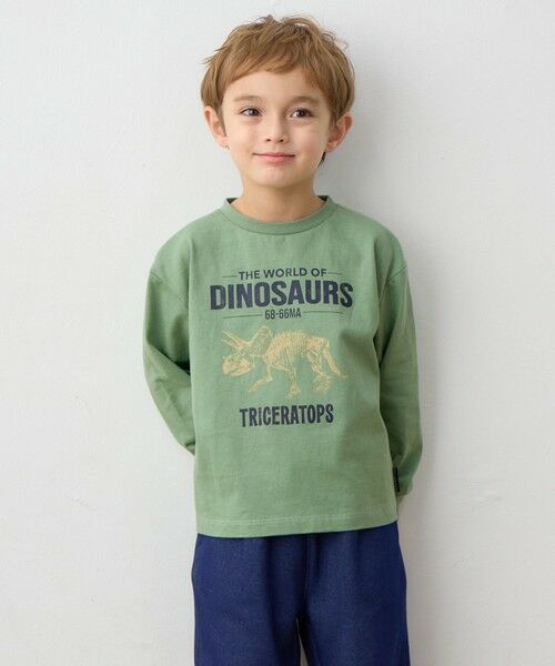 ANY / エニィ カットソー | 恐竜プリント 長袖Tシャツ | 詳細21