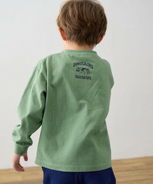 ANY / エニィ カットソー | 恐竜プリント 長袖Tシャツ | 詳細22