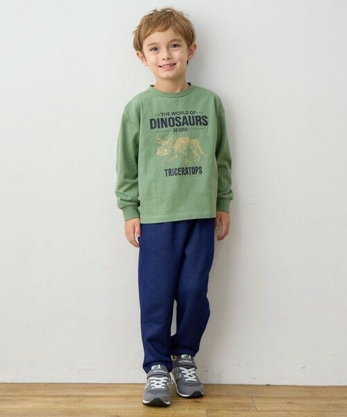 ANY / エニィ カットソー | 恐竜プリント 長袖Tシャツ | 詳細24