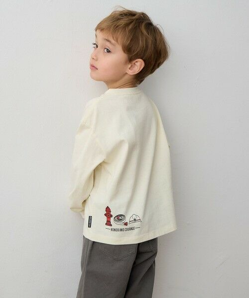 ANY / エニィ カットソー | はたらく車プリント 長袖Tシャツ | 詳細1