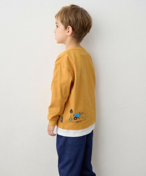 ANY / エニィ カットソー | はたらく車プリント 長袖Tシャツ | 詳細8