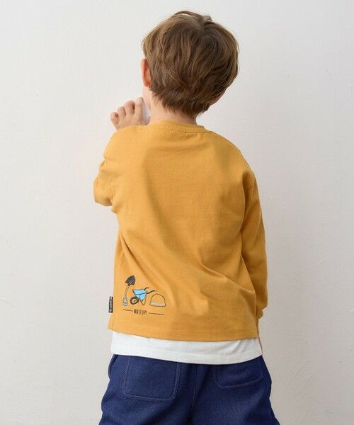 ANY / エニィ カットソー | はたらく車プリント 長袖Tシャツ | 詳細9