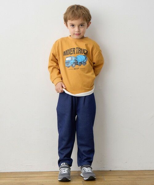 ANY / エニィ カットソー | はたらく車プリント 長袖Tシャツ | 詳細10