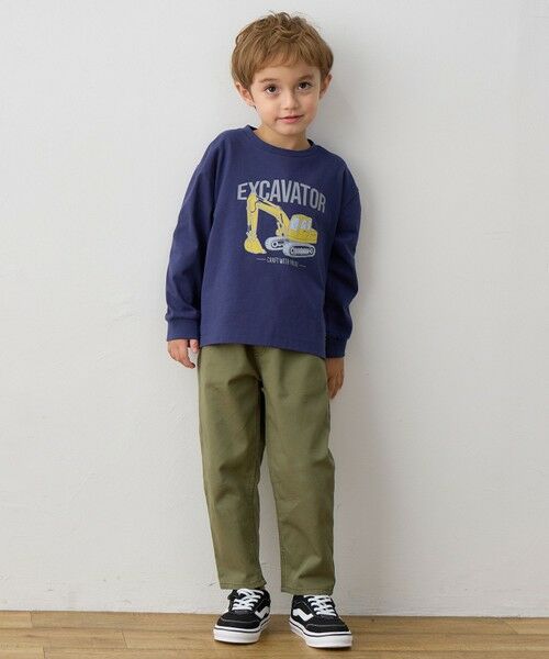 ANY / エニィ カットソー | はたらく車プリント 長袖Tシャツ | 詳細23