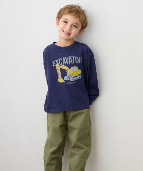 ANY / エニィ カットソー | はたらく車プリント 長袖Tシャツ | 詳細20