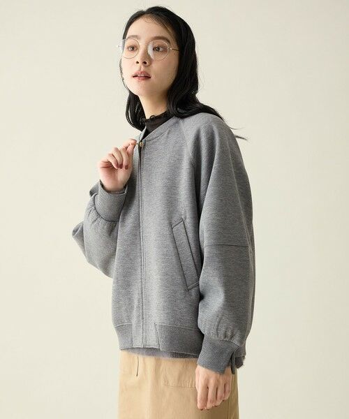 ANY / エニィ ブルゾン | サイドジップダンボールブルゾン | 詳細1