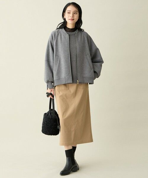 ANY / エニィ ブルゾン | サイドジップダンボールブルゾン | 詳細3