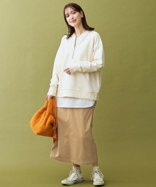 ANY / エニィ スウェット | ハーフジップスウェット | 詳細4