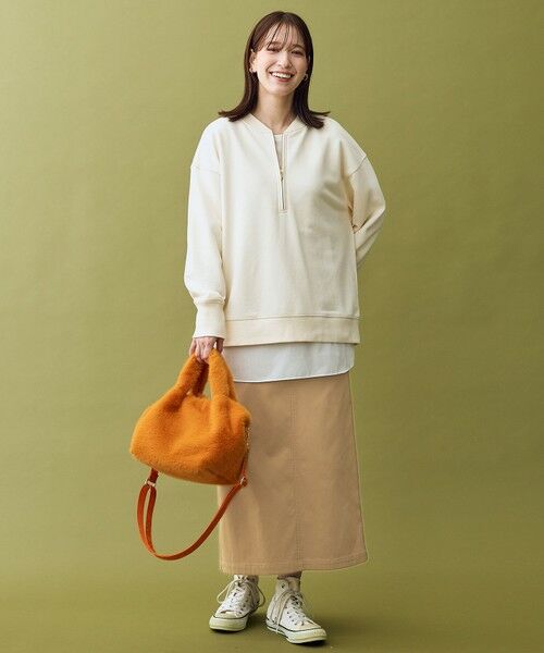 ANY / エニィ スウェット | ハーフジップスウェット | 詳細2