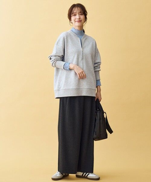ANY / エニィ スウェット | ハーフジップスウェット | 詳細13