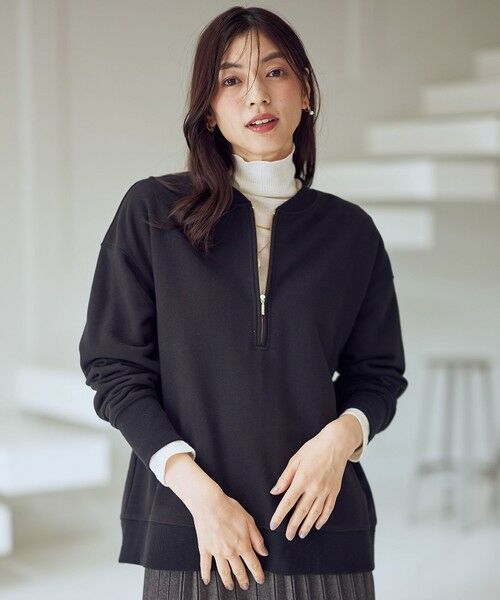 ANY / エニィ スウェット | ハーフジップスウェット | 詳細21