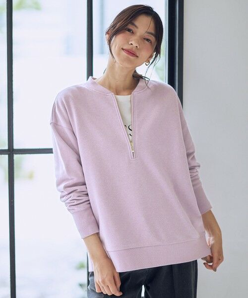 ANY / エニィ スウェット | ハーフジップスウェット | 詳細28