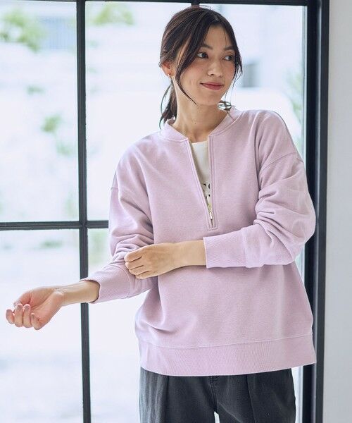 ANY / エニィ スウェット | ハーフジップスウェット | 詳細29