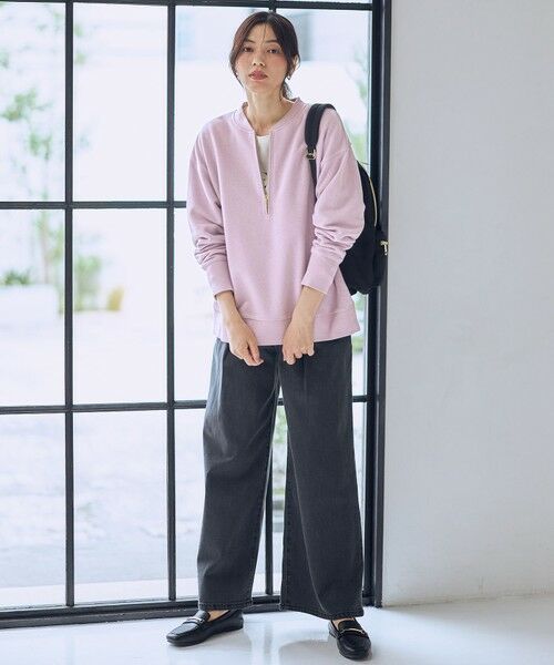 ANY / エニィ スウェット | ハーフジップスウェット | 詳細30