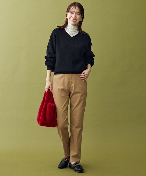 ANY / エニィ カットソー | ウール混リブタートルネックカットソー | 詳細13