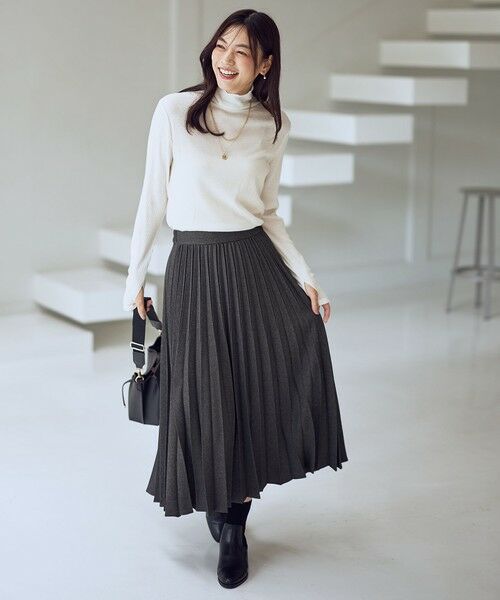 ANY / エニィ カットソー | ウール混リブタートルネックカットソー | 詳細2