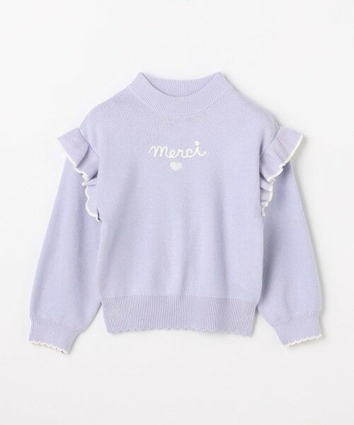 ANY / エニィ ニット・セーター | 肩フリル しあわせタッチニット | 詳細27