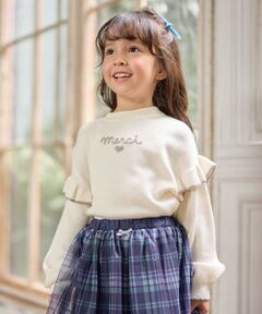 ANY / エニィ ニット・セーター | 肩フリル しあわせタッチニット