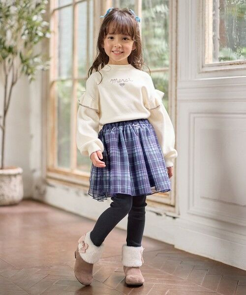 ANY / エニィ ニット・セーター | 肩フリル しあわせタッチニット | 詳細2