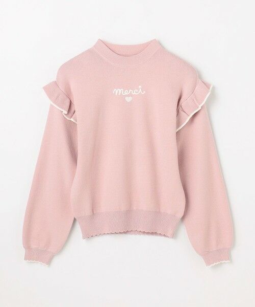 ANY / エニィ ニット・セーター | 肩フリル しあわせタッチニット | 詳細14