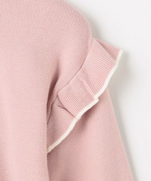 ANY / エニィ ニット・セーター | 肩フリル しあわせタッチニット | 詳細18