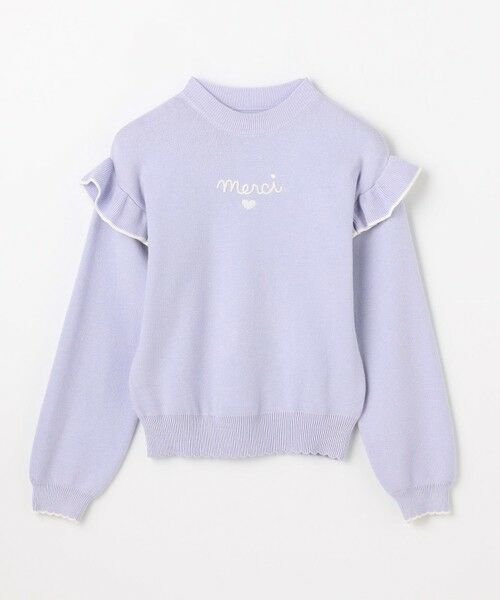 ANY / エニィ ニット・セーター | 肩フリル しあわせタッチニット | 詳細27