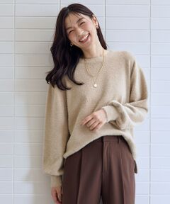 ANY / エニィ ニット・セーター | ショートシャギープルオーバーニット