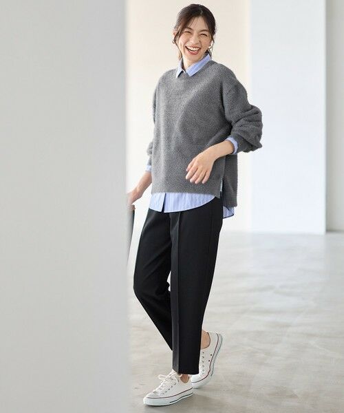 ANY / エニィ ニット・セーター | ショートシャギープルオーバーニット | 詳細4