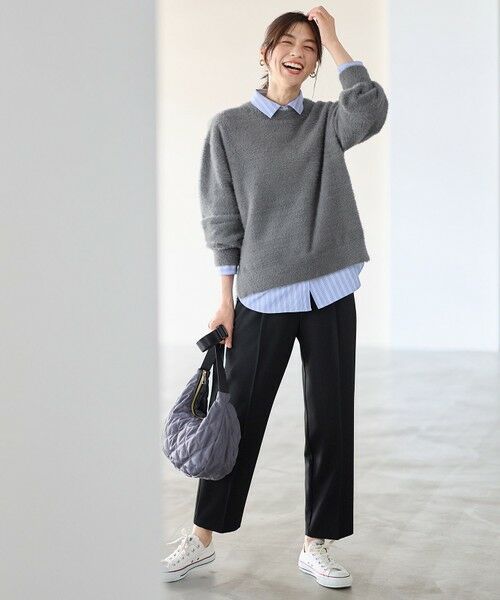 ANY / エニィ ニット・セーター | ショートシャギープルオーバーニット | 詳細5