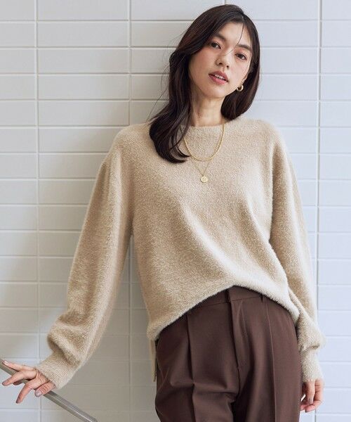 ANY / エニィ ニット・セーター | ショートシャギープルオーバーニット | 詳細8