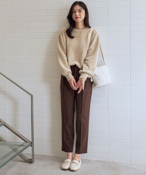 ANY / エニィ ニット・セーター | ショートシャギープルオーバーニット | 詳細10