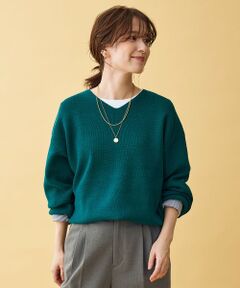 ANY / エニィ ニット・セーター | 【8色展開】Vネックデイリーニット