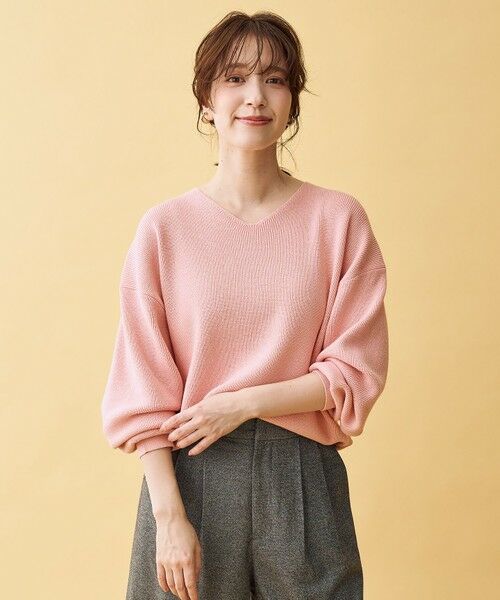 ANY / エニィ ニット・セーター | 【8色展開】Vネックデイリーニット | 詳細18