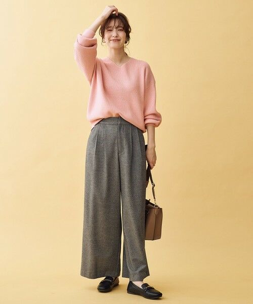 ANY / エニィ ニット・セーター | 【8色展開】Vネックデイリーニット | 詳細21