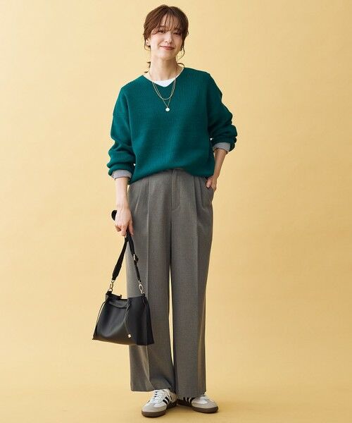 ANY / エニィ ニット・セーター | 【8色展開】Vネックデイリーニット | 詳細24
