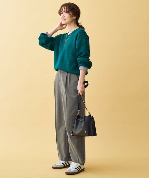 ANY / エニィ ニット・セーター | 【8色展開】Vネックデイリーニット | 詳細26