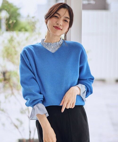 ANY / エニィ ニット・セーター | 【8色展開】Vネックデイリーニット | 詳細30