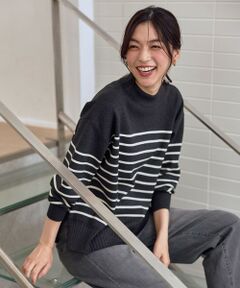 ANY / エニィ ニット・セーター | 【5色展開】ハイネックデイリーニット