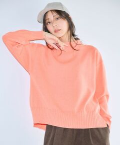 ANY / エニィ ニット・セーター | 【新色追加】ハイネックデイリーニット