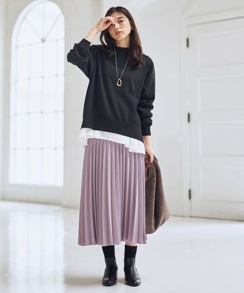 ANY / エニィ ニット・セーター | 【5色展開】ハイネックデイリーニット | 詳細4