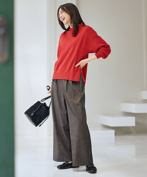 ANY / エニィ ニット・セーター | 【5色展開】ハイネックデイリーニット | 詳細11