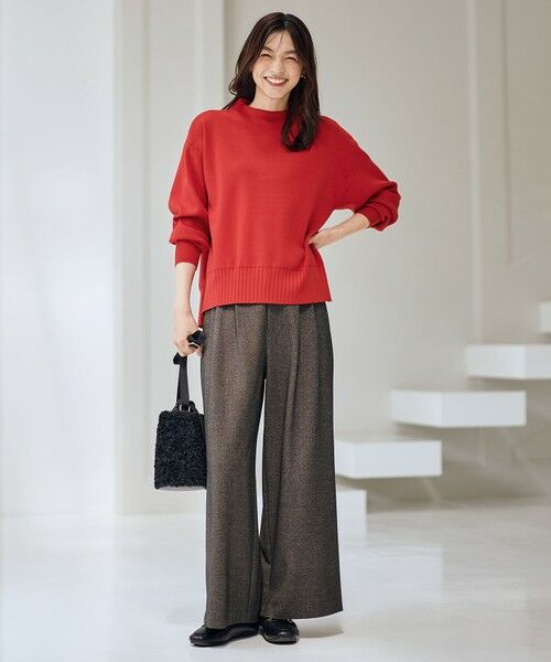 ANY / エニィ ニット・セーター | 【5色展開】ハイネックデイリーニット | 詳細12