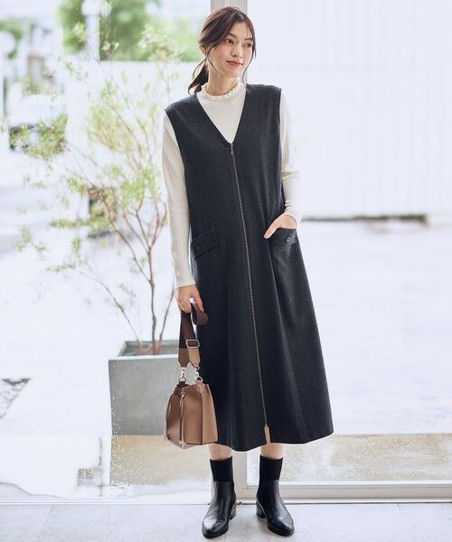 ANY / エニィ ニット・セーター | 【6色展開】フリルネックニット | 詳細11